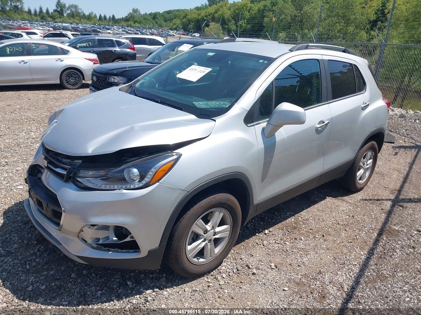 Vin: kl7cjpsb2lb006728, lot: 46253837, chevrolet trax awd lt 20202