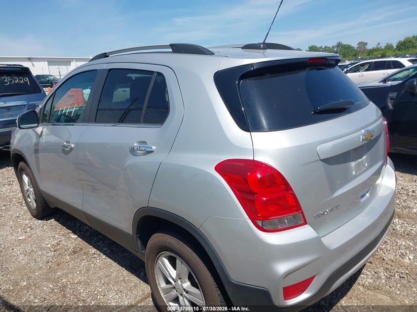 Vin: kl7cjpsb2lb006728, lot: 46253837, chevrolet trax awd lt 20203