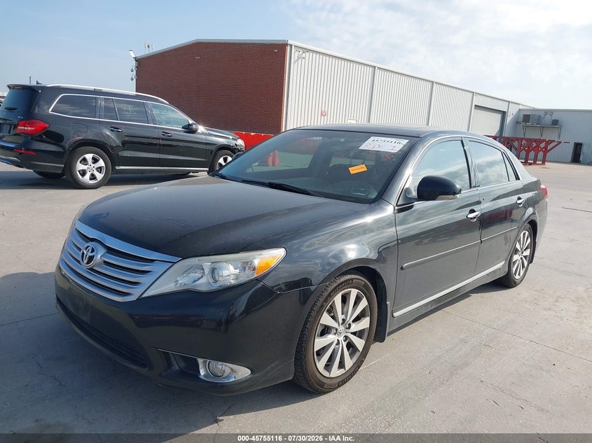 Vin: 4t1bk3db4bu434686, lot: 46253838, toyota avalon limited 20112