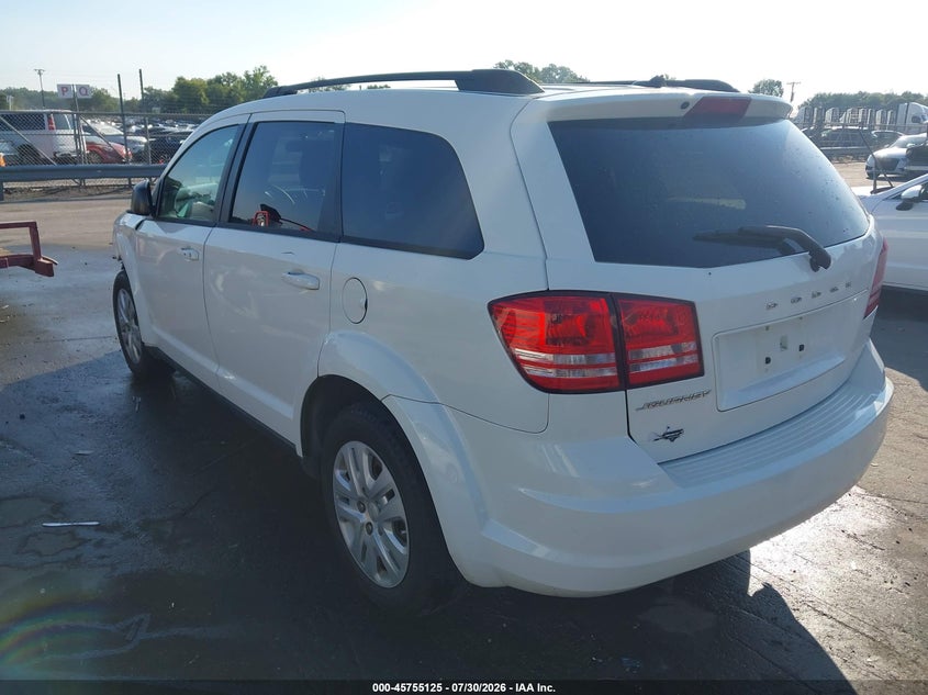 Vin: 3c4pdcabxht522248, lot: 46253847, dodge journey se 20173