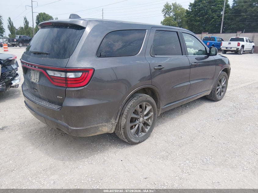 Vin: 1c4rdjdg2hc917699, lot: 46253862, dodge durango gt awd 20174