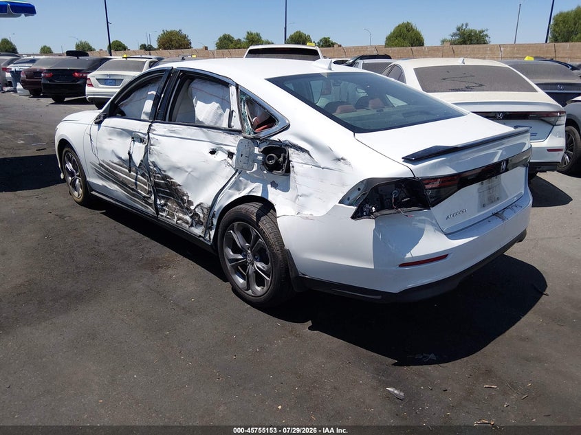 Vin: 1hgcy1f30ra037636, lot: 46253875, honda accord ex 20243