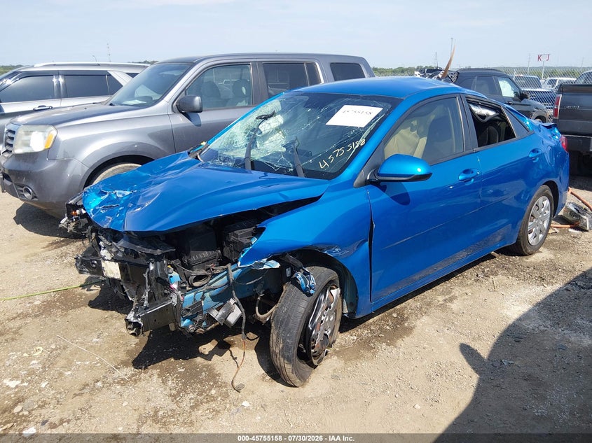 Vin: 3kpa24ad9me406833, lot: 46253879, kia rio s 20212