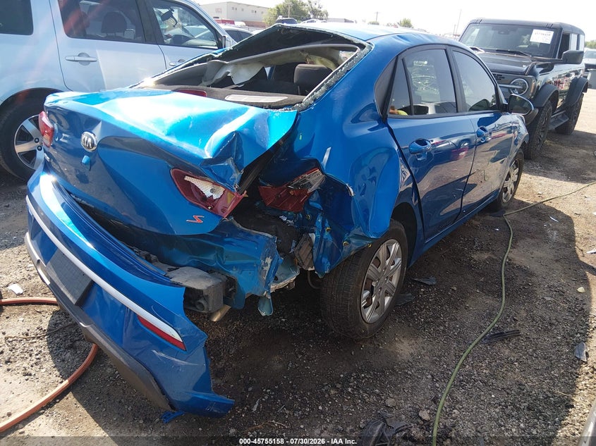 Vin: 3kpa24ad9me406833, lot: 46253879, kia rio s 20214