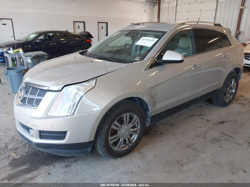 Vin: 3gyfndey7as583866, lot: 46253881, cadillac srx luxury collection 20102