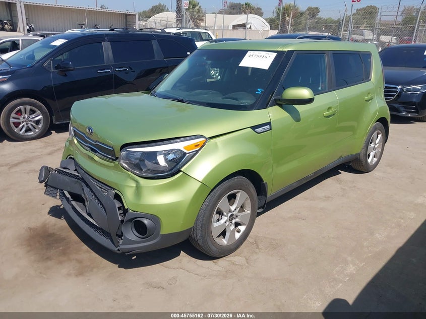 Vin: kndjn2a21k7916519, lot: 46253884, kia soul 20192