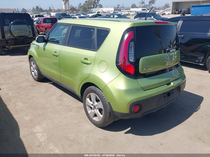 Vin: kndjn2a21k7916519, lot: 46253884, kia soul 20193