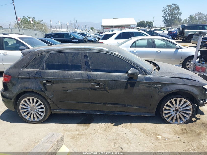 AUDI A3 SPORTBACK E-TRON 2017 VIN WAUUPBFF2HA088122