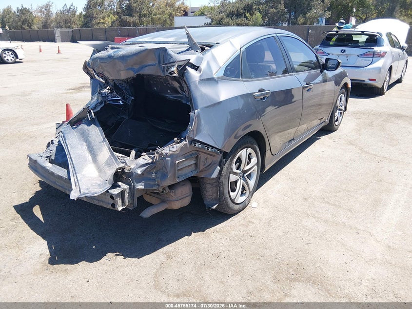 Vin: 19xfc2f59ge097281, lot: 46253896, honda civic lx 20164
