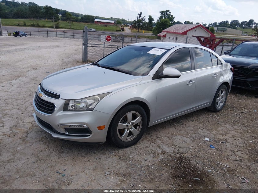 Vin: 1g1pc5sbxf7293030, lot: 46253897, chevrolet cruze 1lt auto 20152
