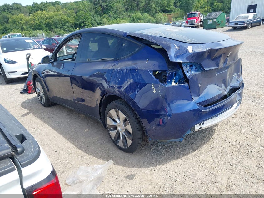 Vin: 7saygaee6pf668960, lot: 46253900, tesla model y awd/long range dual motor all-wheel drive 20233