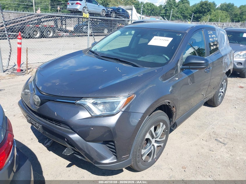 Vin: jtmbfrev1jj260399, lot: 46253910, toyota rav4 le 20182