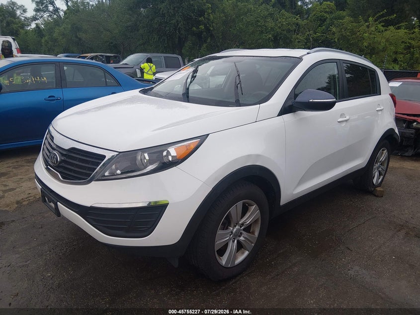Vin: kndpb3a22d7468092, lot: 46253949, kia sportage lx 20132