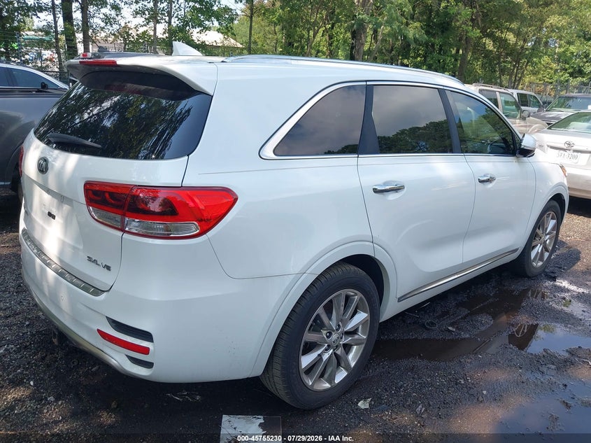 Vin: 5xypk4a5xgg146663, lot: 46253952, kia sorento 3.3l sxl 20164