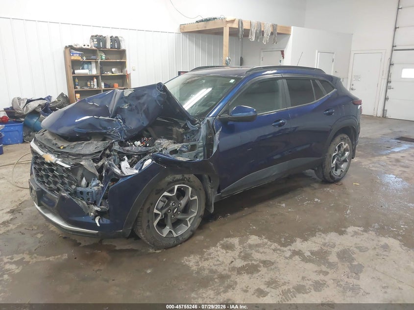 Vin: kl77lhe2xrc048046, lot: 46253968, chevrolet trax fwd lt 20242