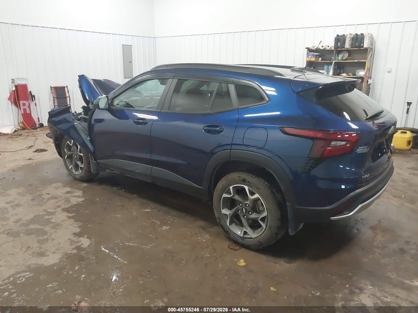 Vin: kl77lhe2xrc048046, lot: 46253968, chevrolet trax fwd lt 20243