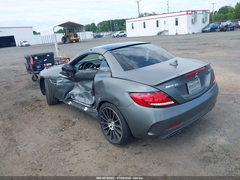 Vin: w1kpk6ga2lf171236, lot: 46253984, mercedes-benz amg slc 43 20203