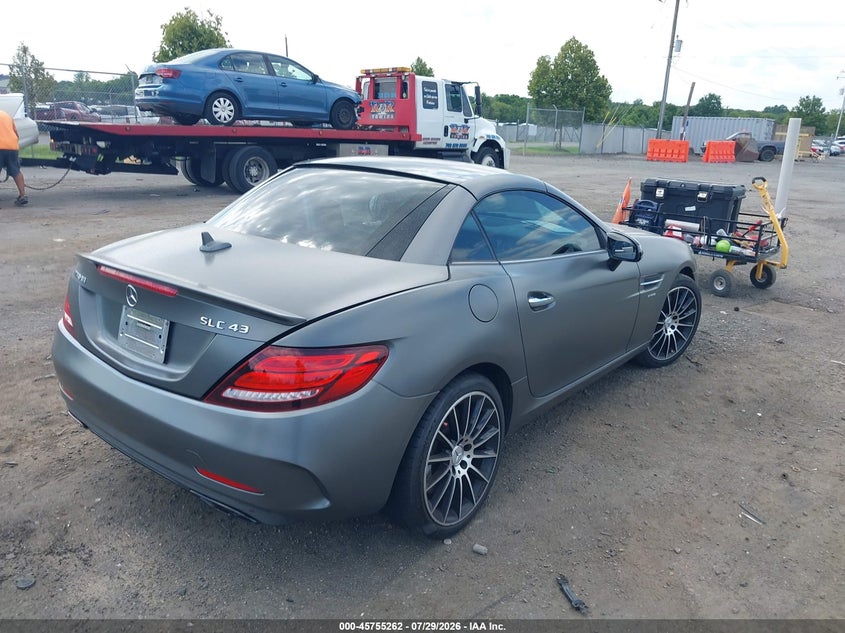 Vin: w1kpk6ga2lf171236, lot: 46253984, mercedes-benz amg slc 43 20204