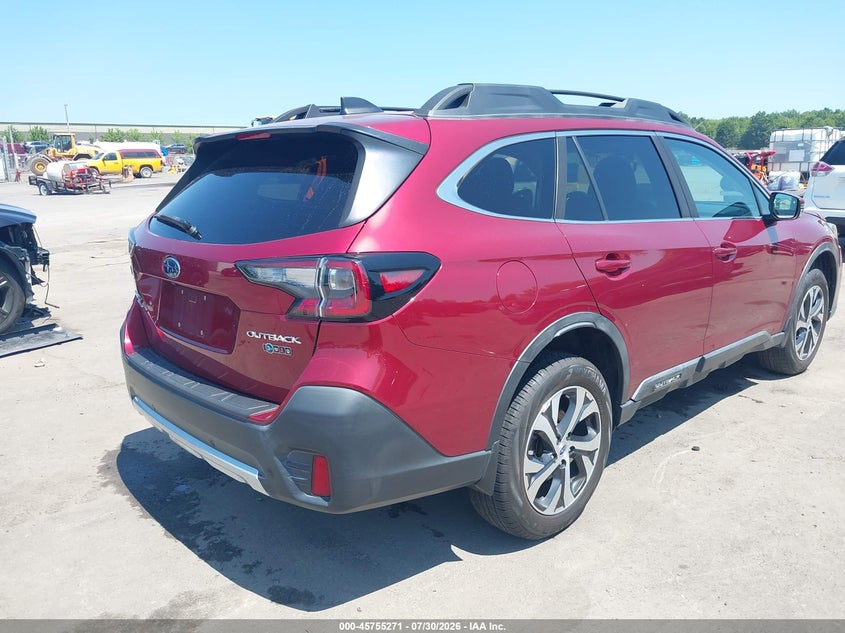 Vin: 4s4btanc8l3185874, lot: 46253993, subaru outback limited 20204