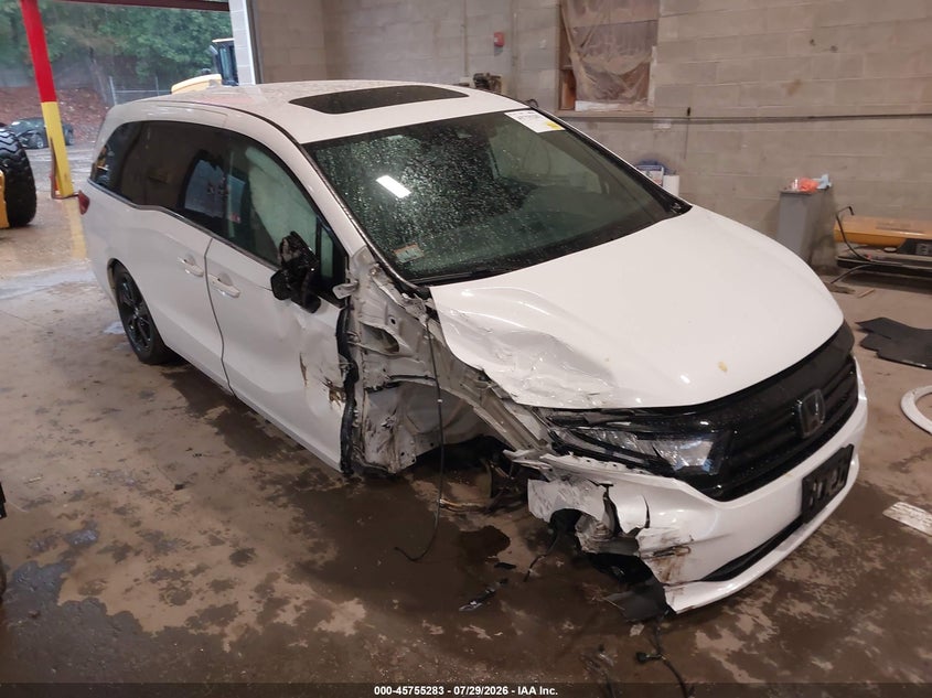 Vin: 5fnrl6h71pb033989, lot: 46254005, honda odyssey sport 2023 img_1