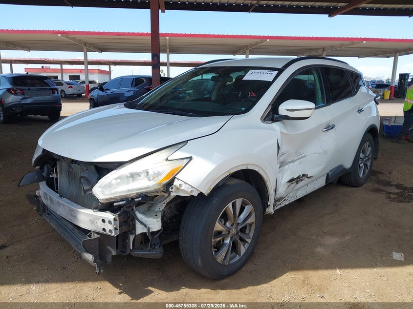 Vin: 5n1az2mg6hn177367, lot: 46254030, nissan murano sv 20172