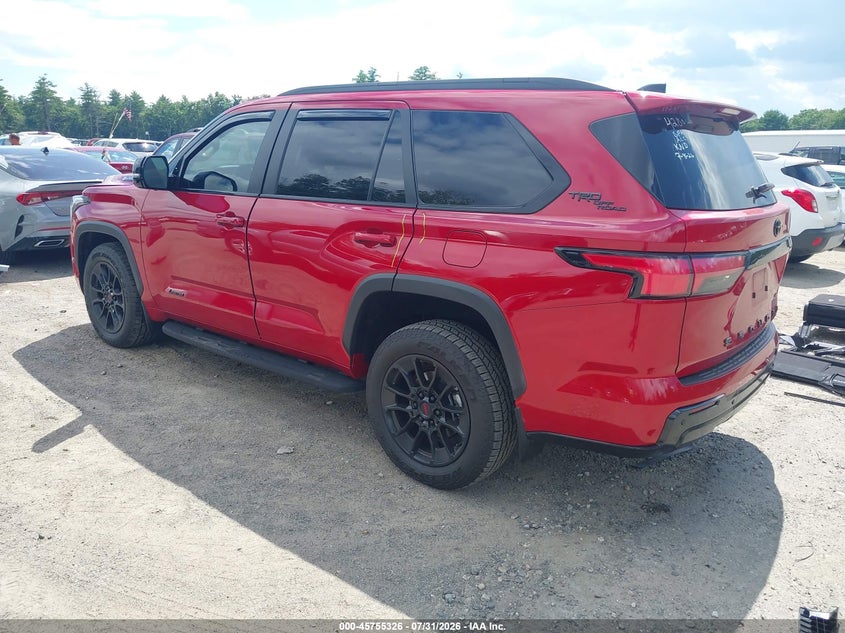 Vin: 7svaaaba2sx054266, lot: 46254048, toyota sequoia limited 20253