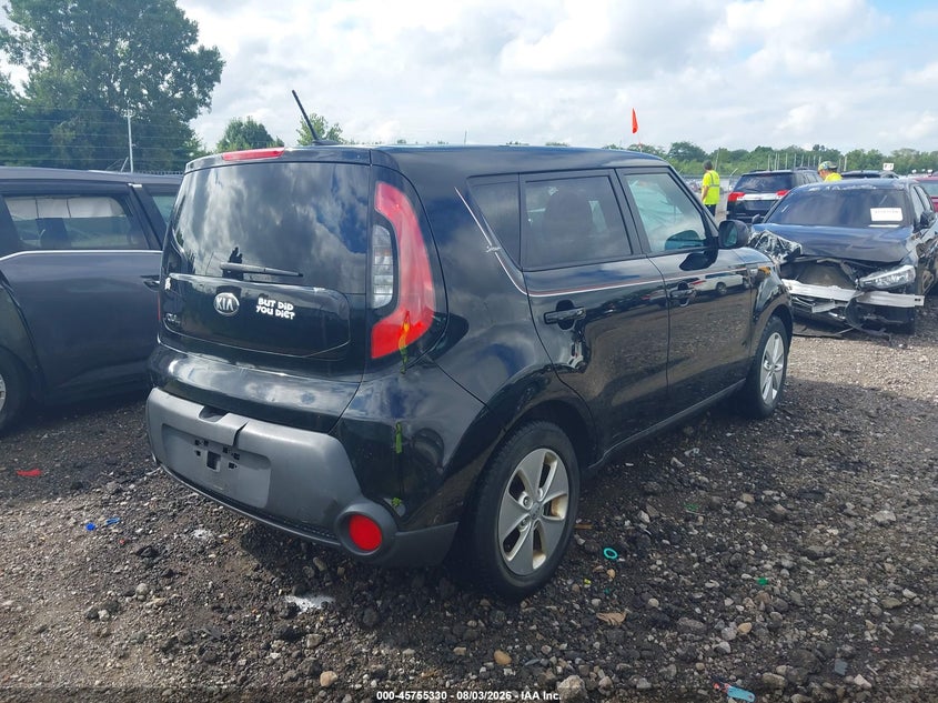 Vin: kndjn2a2xe7099863, lot: 46254052, kia soul 20144