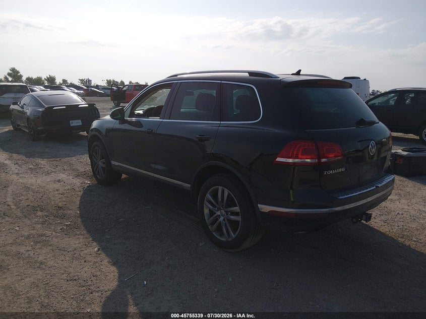 Vin: wvgef9bp8fd008010, lot: 46254060, volkswagen touareg v6 lux 20153