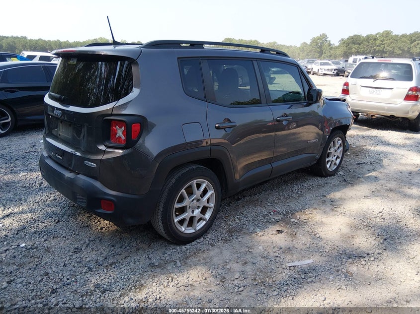 Vin: zacnjcbb6mpm31801, lot: 46254064, jeep renegade latitude fwd 20214