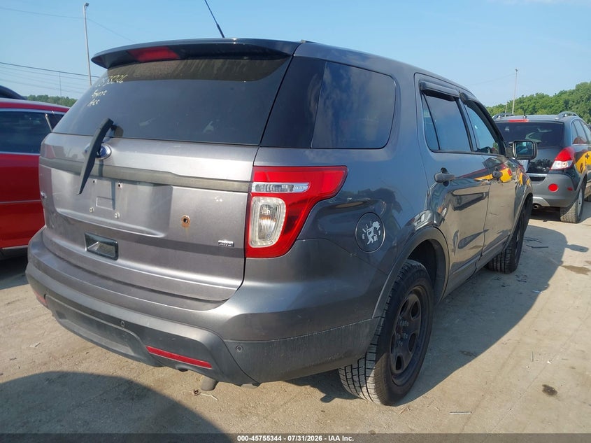 Vin: 1fm5k8ar0egb74172, lot: 46254066, ford utility police interceptor 20144