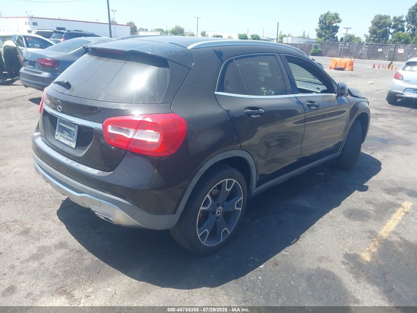 Vin: wdctg4eb7ku009679, lot: 46254078, mercedes-benz gla 250 20194