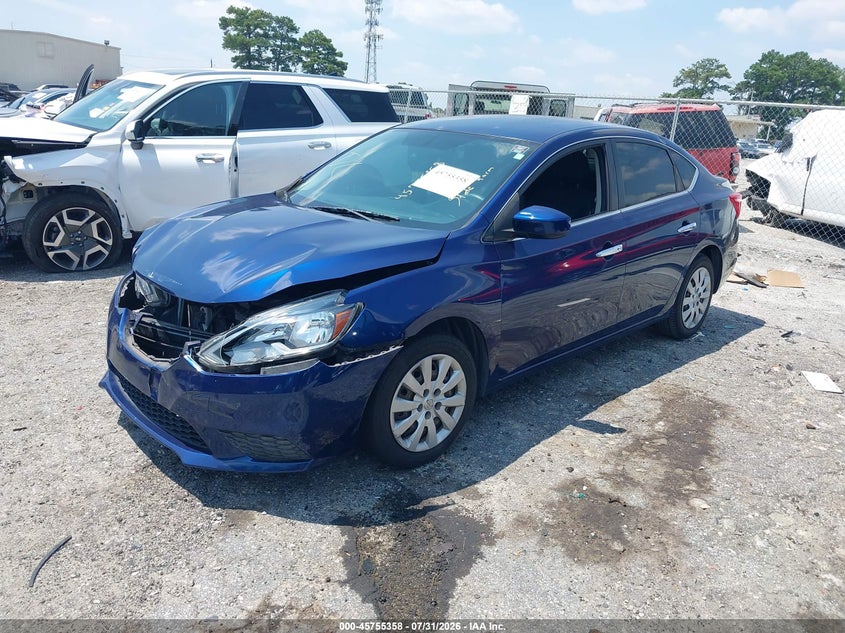 Vin: 3n1ab7ap4gy319410, lot: 46254080, nissan sentra sv 20162