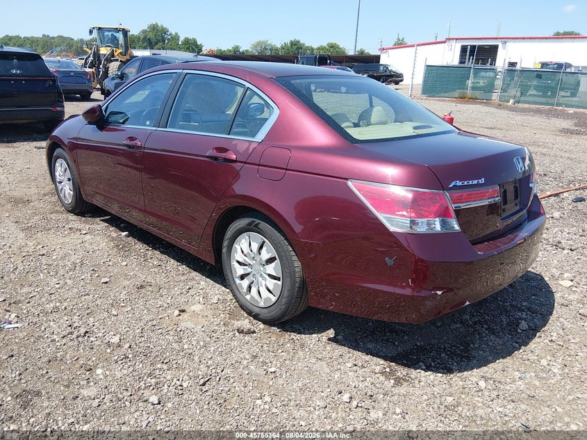 2012 HONDA ACCORD SDN auction photo 3