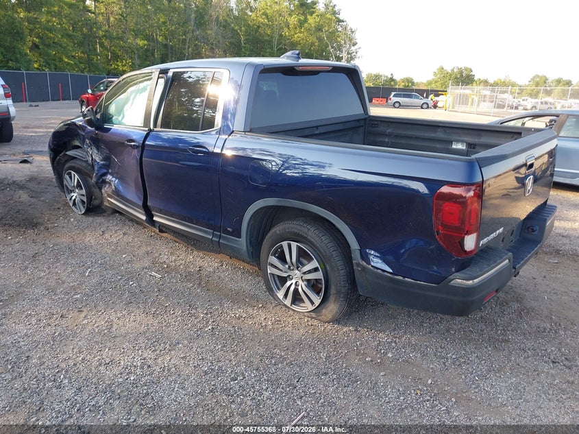 2017 HONDA RIDGELINE auction photo 3