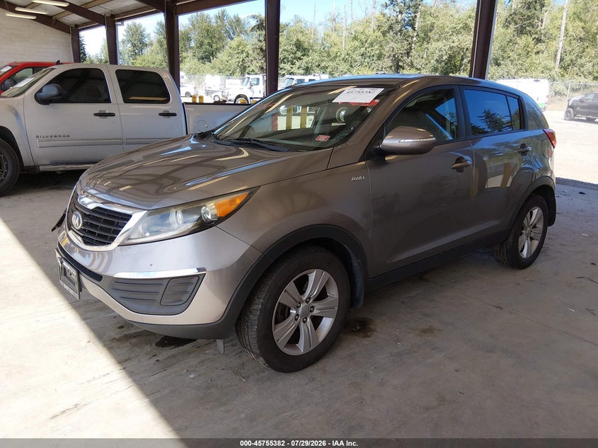 Vin: kndpbca27d7486734, lot: 46254105, kia sportage lx 20132