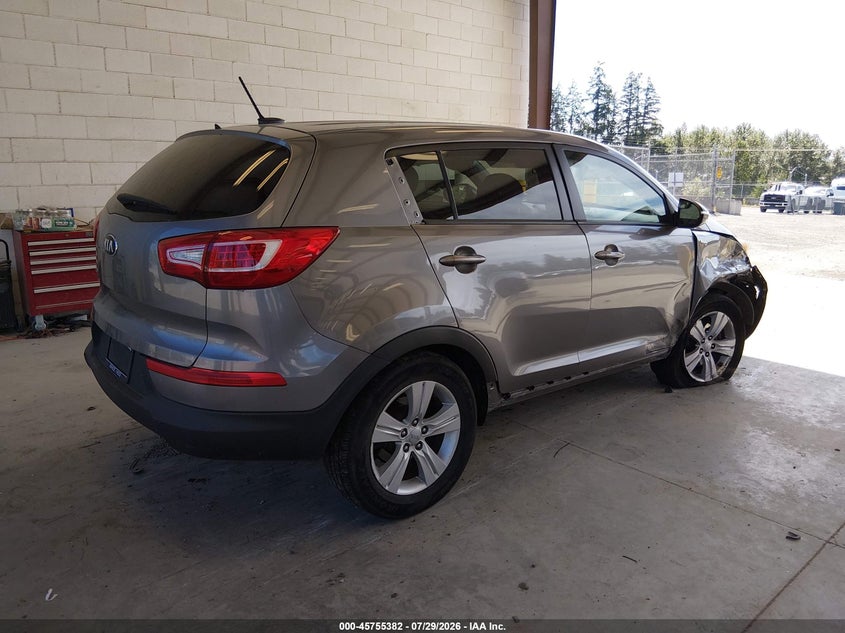 Vin: kndpbca27d7486734, lot: 46254105, kia sportage lx 20134