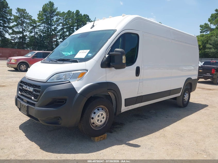 Vin: 3c6lkvdg8pe589304, lot: 46254109, dodge ram van 3500 20232