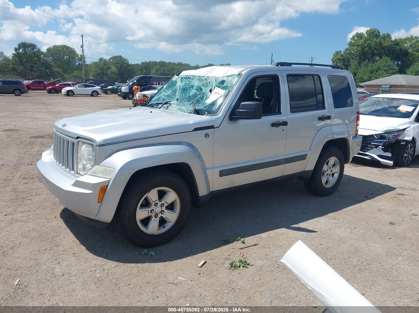 Vin: 1j4pn2gk7aw182551, lot: 46254114, jeep liberty sport 20102