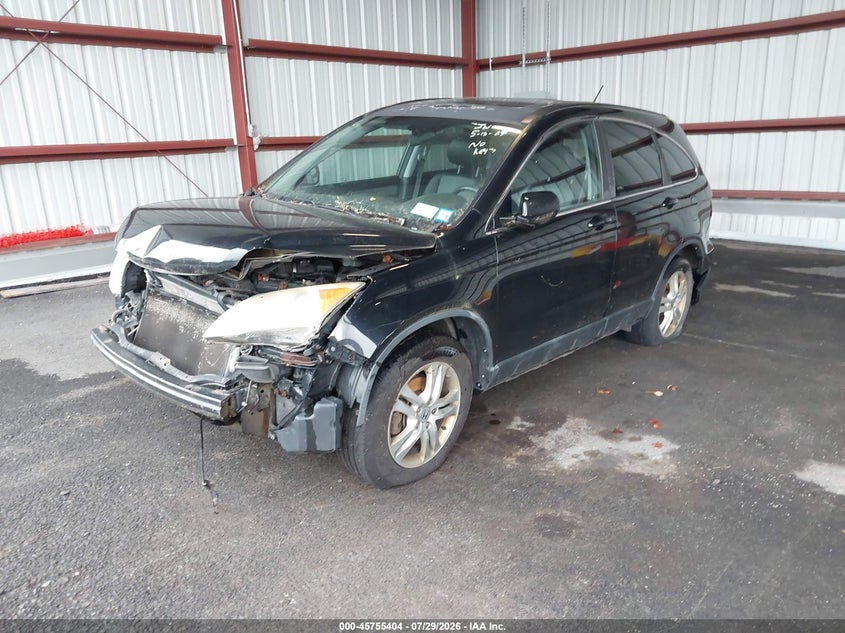 Vin: 5j6re4h71al090075, lot: 46254126, honda cr-v ex-l 20102