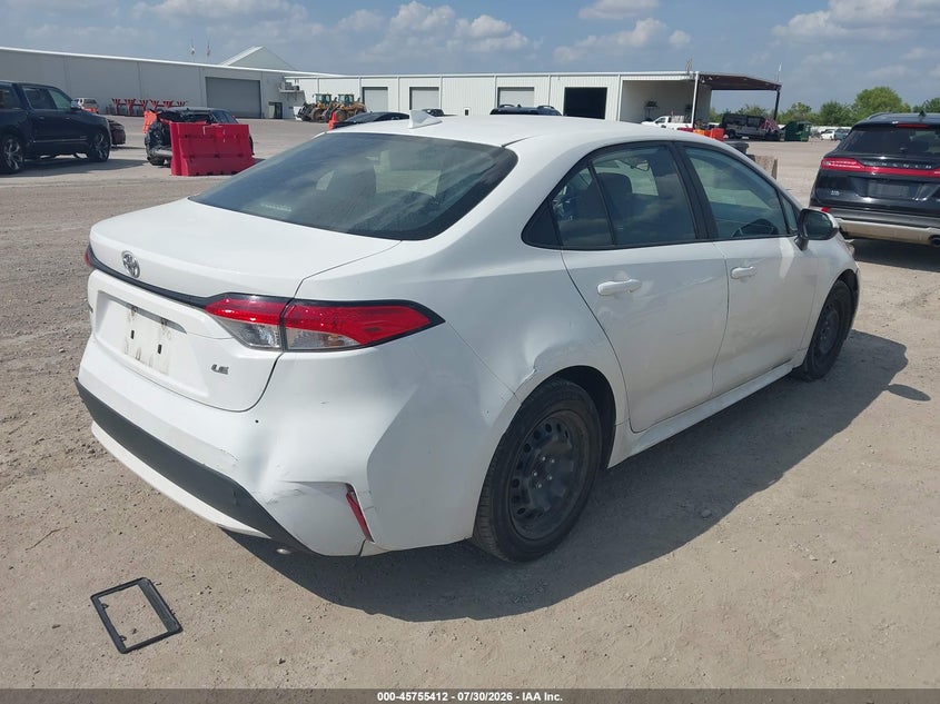 Vin: 5yfepmae8np330355, lot: 46254134, toyota corolla le 20224