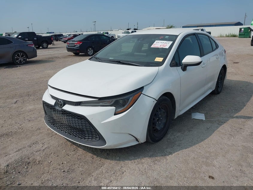 Vin: 5yfepmae8np330355, lot: 46254134, toyota corolla le 20222