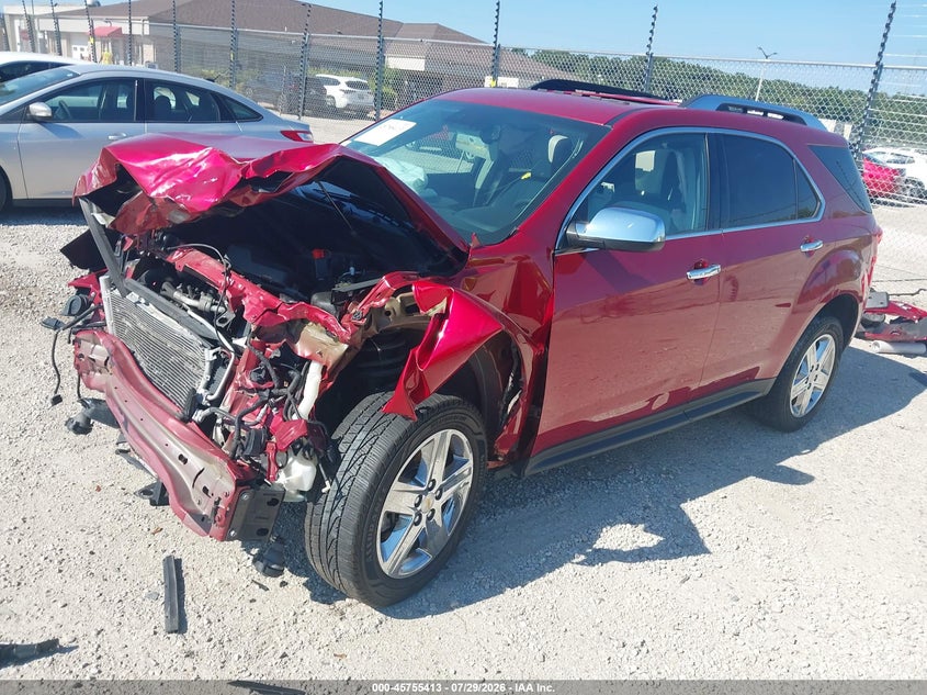 Vin: 2gnflhek3f6114964, lot: 46254135, chevrolet equinox ltz 20152