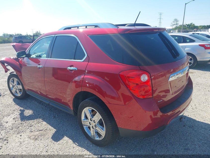 Vin: 2gnflhek3f6114964, lot: 46254135, chevrolet equinox ltz 20153
