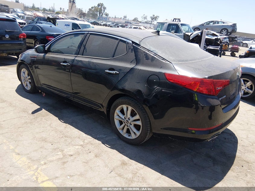 Vin: 5xxgn4a7xdg178697, lot: 46254137, kia optima ex 20133