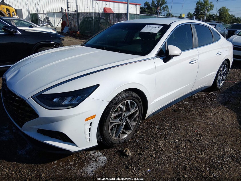 Vin: 5npef4ja6lh057331, lot: 46254141, hyundai sonata sel 20202