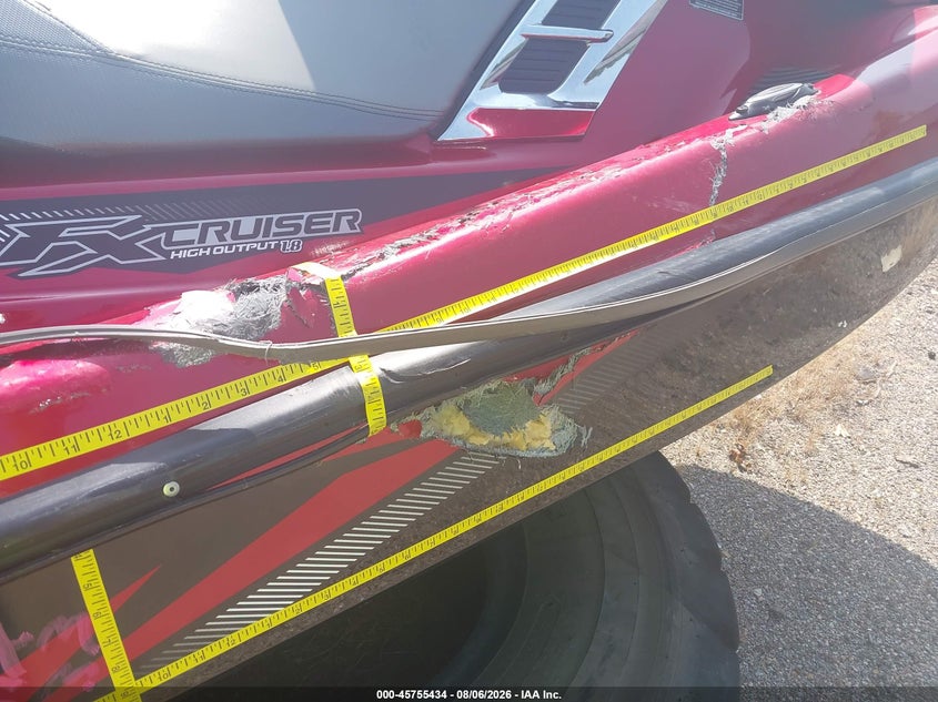 2014 YAMAHA FX CRUISER auction photo 6