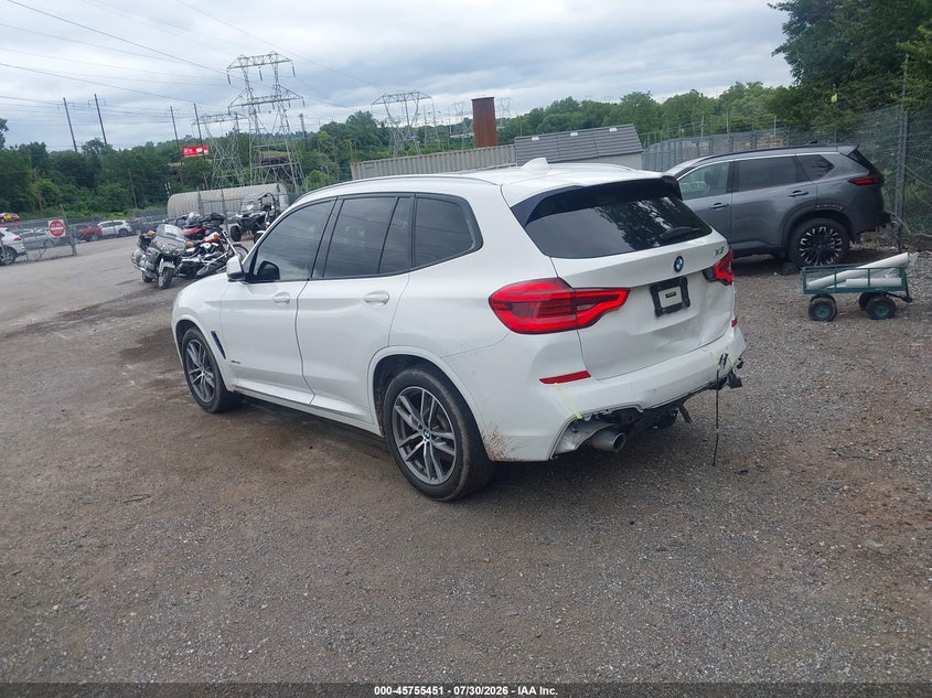 Vin: 5uxtr9c57jlc77163, lot: 46254173, bmw x3 xdrive30i 20183
