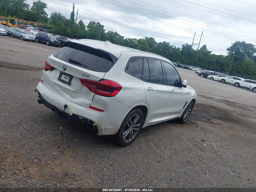 Vin: 5uxtr9c57jlc77163, lot: 46254173, bmw x3 xdrive30i 20184