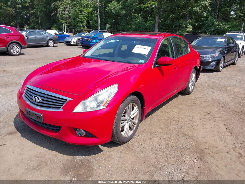 Vin: jn1cv6ar9dm352154, lot: 46254190, infiniti g37x 20132