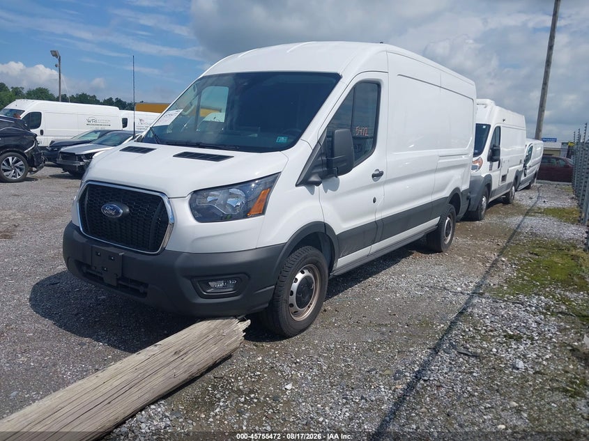 2025 Ford Transit, Rear, IAAI, VIN 1FTBR1C86SKB23024 — photo 2